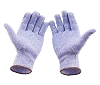 Wholesale Manufacturer<br/>HPPE glass fiber purple level 5 cut resistant gloves liner